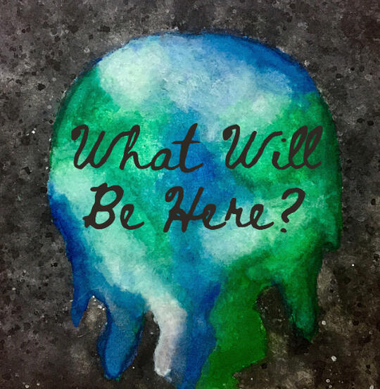 The What Will Be Here? Cover Art